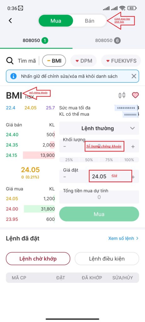 GIAO DỊCH CHỨNG KHOÁN
